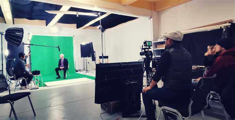 China Green Screen Video Shoot