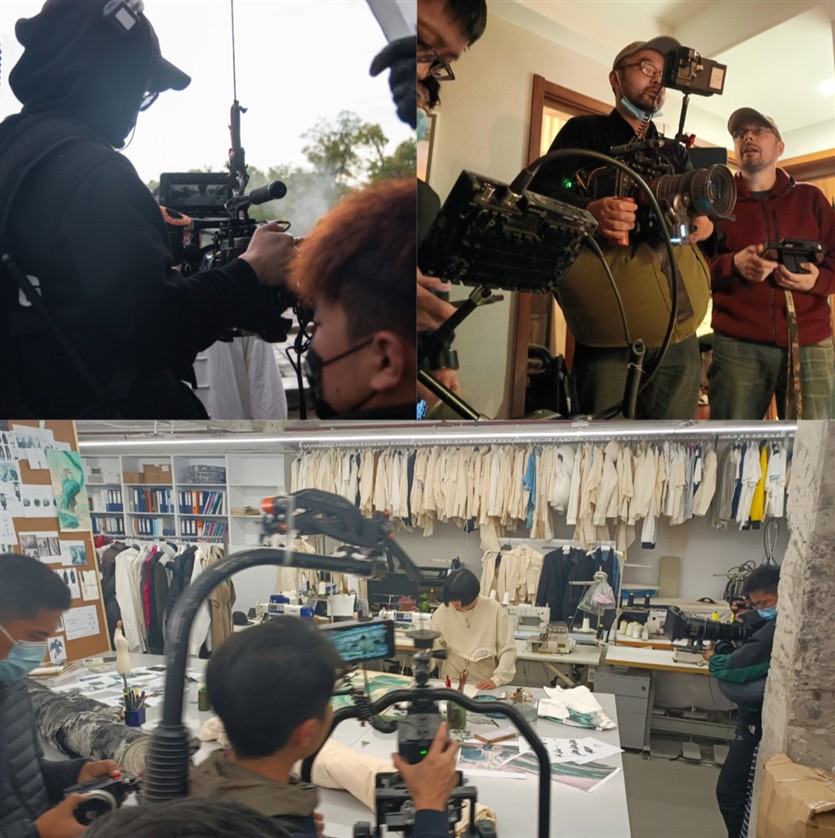 China Videographer with Gear for Video Shoots